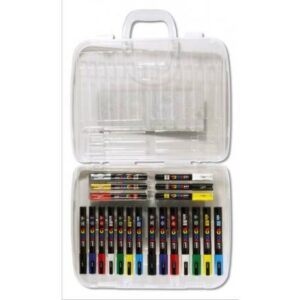Maletín POSCA Plástico 20u