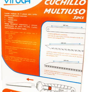 Cuchillo Multiuso 3pcs